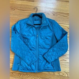 L.L. Bean Teal Quilted Jacket
